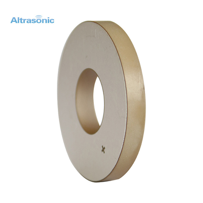 تخصيص المصنع 40 * 15 * 5 مم حلقة PZT4 / 5/8 السيراميك الكهربائي لمستشعر محول الطاقة Ulrasonic